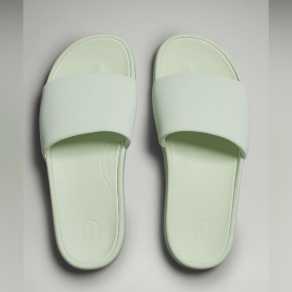 Lululemon Restfeel Slide Recovery Sandals in Kohlrabi Green Size 8 EU 39 - Picture 12 of 16